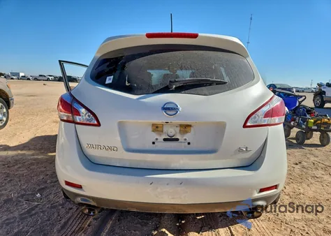 2014 Nissan Murano S z USA, uszkodzony, nr VIN JN8AZ1MUXEW421830
